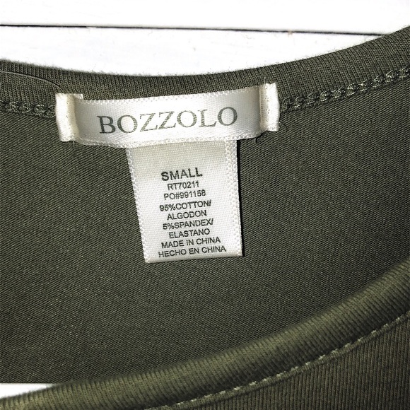 Green Knotted Crop Top - Picture 2 of 3